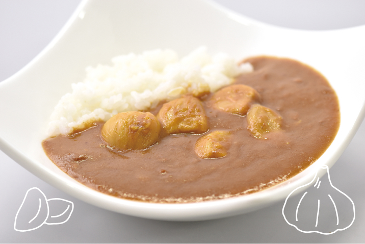 ガツンとにんにくの効いたガーリックカレー