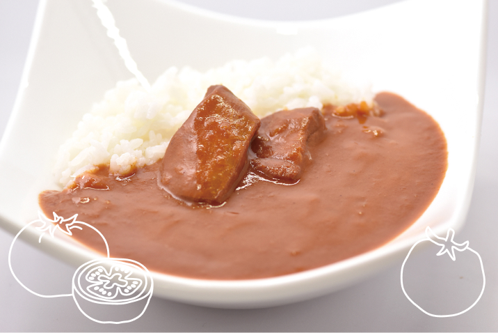トマトクリームカレー